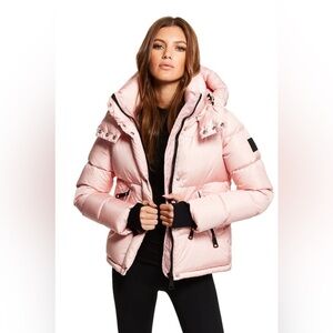 SAM. Pink Women's Down Puffer Jacket